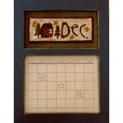 Calendar Series - December - Punch Needle Pattern