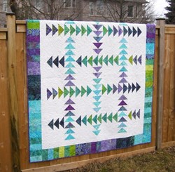 Running Geese Quilt Pattern by Cut Loose Press