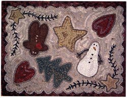 Kindred Christmas Bag of Goodies Monks Cloth Pattern by Kindred Spirits