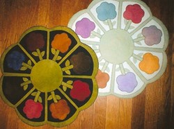 Circle of Seasons Penny Rug Pattern by Lakeview Primitives