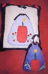 Vintage Find!  Which Witch Pillow & Doll Pattern by Liberty Gardens