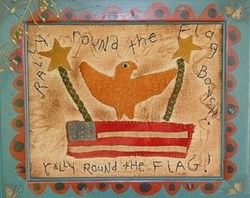 Vintage Find!  Rally 'round the Flag <br>by Not Forgotten Farm