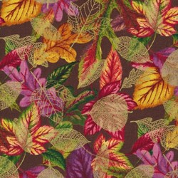 22" Remnant - A New Leaf - Gilded Autumn Leaves by Ro Gregg- by Paintbrush Studios