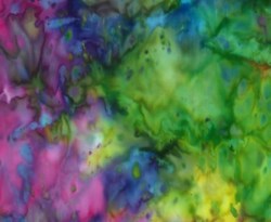 Bali Hand-dyed Batik - Rainbow- by Hoffman California Fabrics