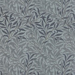 Best of Morris - Blue Vines and Leaves - by Barbara Brackman for MODA