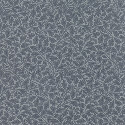 Best of Morris - Blue Leaf Print - by Barbara Brackman for MODA
