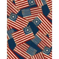 Colors of Freedom by Jennifer Pugh for Wilmington-Flag