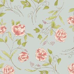 Flowers for Emma Floral Quilting Fabric ~ by Ann Sutton for Henry Glass & Co Fabrics