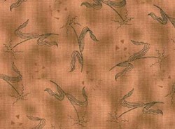 End of Bolt - 59" _ Vintage Find!  The Haunted Hallow Quilting Fabric