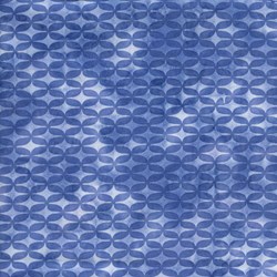 Island Batik Screen Print - Ocean Glimmer-Blue