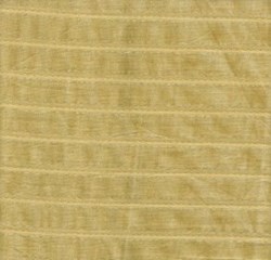 Fancy Woven Cotton Stripe Beige with Silver Threading - Marcus Brothers