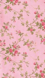 Poppies -#MAS8784-P  Pink Rose Vines- by Maywood Studios