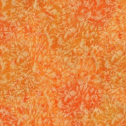 Fairy Frost Metallic Blender - Tangerine - by Michael Miller Fabrics