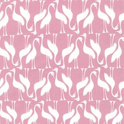 Pond Collection- Rose Swan Pattern by Elizabeth Hartman for Robert Kaufman