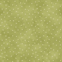Minimum 2 Yard PurchaseSanta Claus - Green Dots - by Tom Browning for Maywood Studios
