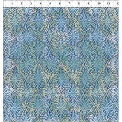 13" Remnant - Dreamscapes - Blue Green Pattern