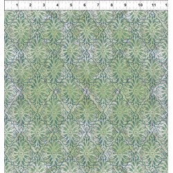 End of Bolt - 43" - Dreamscapes - Green Pattern