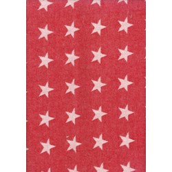 VINTAGE FIND!! American Classics by MODA - 54" Woven Fabric - Stars on Red