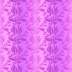 13" Remnant - <br>Paradise - Violet Ombre Stripe - In The Beginning Fabrics
