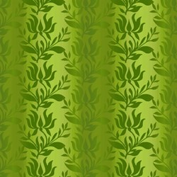 End of Bolt - 78" - Paradise - Green Ombre Stripe - In The Beginning Fabrics