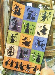 When Witches Fly Flannel Complete Quilt Kit