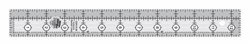 Creative Grids Quilt Ruler 1-1/2in x 12-1/2in