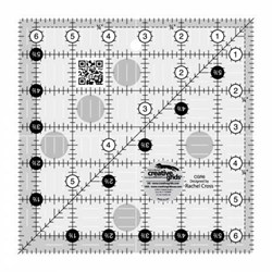 Creative Grids 6 1/2" x 6 1/2" Ruler
