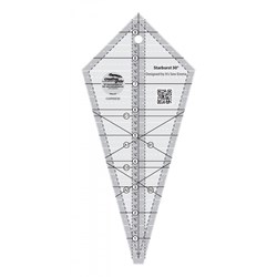 Creative Grids Starburst 30 Degree Triangle Quilt 9-1/2in Ruler