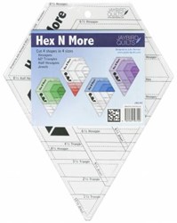 Hex N More Ruler by Jaybird Quilts