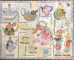 Tea Party Pattern by Laura Heine